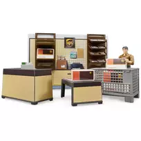 bruder - Rinkinys Bruder UPS Parcel Shop 62250, įvairių spalvų - 2 nuotrauka