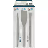 chisele - 3 kaltų rinkinys Bosch; SDS-plus - 2 nuotrauka