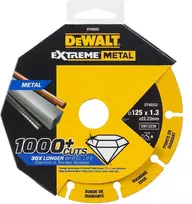 pjovimo diskai 125 x 1 x 22 23 mm - Deimantinis diskas DeWalt DT40252-QZ; 125x22,23x1,3 mm - 3 nuotrauka