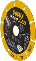 pjovimo diskai 125 x 1 x 22 23 mm - Deimantinis diskas DeWalt DT40252-QZ; 125x22,23x1,3 mm - 4 nuotrauka