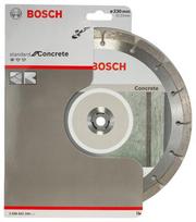 betono pjovimo diskai - Deimantinis pjovimo diskas Bosch PROFESSIONAL FOR CONCRETE; 230 - 5 nuotrauka