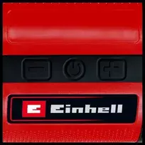 koloneles nesiojamis - Einhell TC-SR 18 Li BT - Solo Black, Red 3 W - 8 nuotrauka