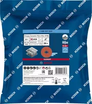 slifavimo popierius 125 - Šlifavimo diskas Bosch Expert R782 Prisma Ceramic X-LOCK, 60, Ø 12.5 cm - 7 nuotrauka