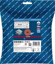 slifavimo diskas 125 mm - Šlifavimo popierius Bosch Expert Prisma R782; 125 mm; K36; 5 vnt. - 5 nuotrauka