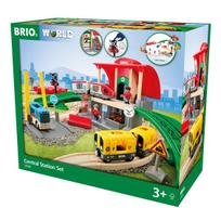 begius - BRIO traukinio bėgių rinkinys Central Station, 33989 - 6 nuotrauka