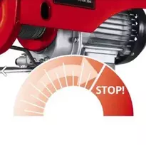 elektrinis keltuvas 500 kg - Elektrinis pakėlėjas Einhell TC-EH 250, 12 m Ø 3 mm lynas - 7 nuotrauka