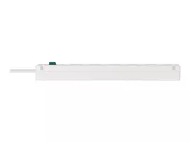 2x 3.5 - Ilgiklis Brennenstuhl Bremounta, 5 lizdai + 2 USB, 3 m, balta (White) - 2 nuotrauka