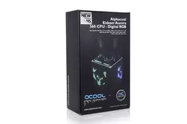vandens ausintuvas - Alphacool Eisbaer Aurora HPE Edition 360 Juodas (Black) - 7 nuotrauka