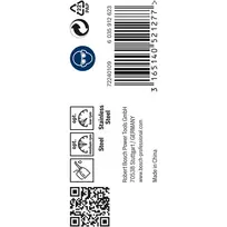 bosch hss co - Grąžtas metalui Bosch HSS-Co; DIN 338; 7x109 mm; 10 vnt. - 2 nuotrauka