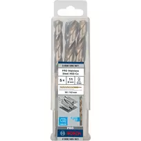 bosch hss co - Grąžtas metalui Bosch HSS-Co; DIN 338; 11x142 mm; 5 vnt. - 4 nuotrauka