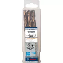 bosch hss co - Grąžtas metalui Bosch HSS-Co; DIN 338; 10,5x133 mm; 5 vnt. - 4 nuotrauka
