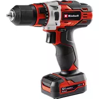 drill set - Einhell TE-CD 12/1 +22+CL, 12V (Raudonas/Black) - 5 nuotrauka