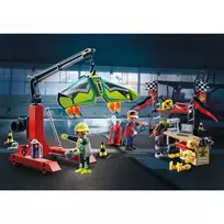 remontuojame oro - Playmobil Air Stunt Show Service Station 70834 - 3 nuotrauka