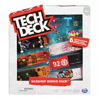 tech deck pirstu riedlente - Spin Master TECH DECK Riedlentės, 6 vnt. - 4 nuotrauka