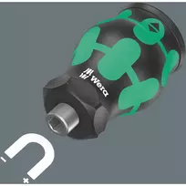 wera kraftform kompakt - Atsuktuvo rankena su 6 antgaliais Kraftform Kompakt Stubby Magazine 2, 1 vnt. - 3 nuotrauka