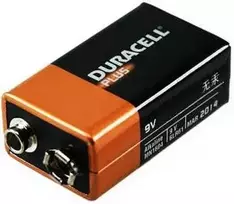 baterija 9v - Duracell Duracell Batterie Plus NEW -9V (MN1604/6LR61) 4St. - 2 nuotrauka