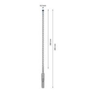 bosch sds plus 7x 6 - Grąžtas betonui Bosch 2608900162; 6,0x200x265 mm; SDS-plus; 10 vnt. - 6 nuotrauka