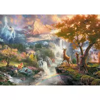 delione 3 - Schmidt Puzzle Disney Bambi 59486 1000 vnt. - 2 nuotrauka