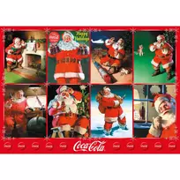 coca cola - Schmidt Coca-Cola Santa Claus 59956, 1000 det. - 2 nuotrauka