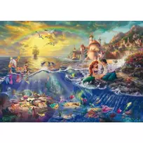 delione 3 - Schmidt Spiele dėlionė Thomas Kinkade: Disney Ariel 59479, 1000 vnt. - 2 nuotrauka