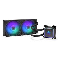 cpu argb cooler - ENDORFY Navis F240 ARGB 240 mm Procesoriaus Aušintuvas Juodas (Black) - 9 nuotrauka