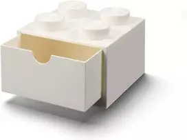lego daiktadeze - Daiktadėžė LEGO DESK, baltos sp., 15,8 x 15,8 x 11,3 cm, 290 ml - 5 nuotrauka