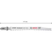 siaurapjuklis bosch - Pjūkleliai siaurapjūkliui Bosch T 308 BF; 100 vnt. - 2 nuotrauka