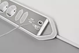 ilgintuva su rite - BRENNENSTUHL 6 lizdų 4x Earthed Cockets, 2x Euro su USB krovimu / 1153590620 - 9 nuotrauka