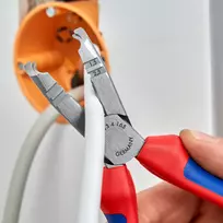 reples laidams - Laidų kirpimo-nužievinimo replės KNIPEX - 3 nuotrauka