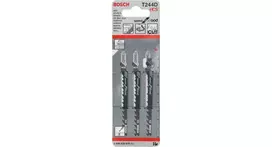 bosch siaurapjuklis - Pjūkleliai siaurapjūkliui Bosch T 244 D; 5 vnt. - 2 nuotrauka