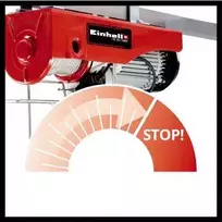 elektriniai automobiliai - Telferis Einhell TC-EH 1000 - 6 nuotrauka