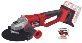 akumuliatorinis slifuoklius - Einhell kampinis šlifuoklis 23 cm - 2 nuotrauka