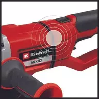 akumuliatorinis slifuoklius - Einhell kampinis šlifuoklis 23 cm - 4 nuotrauka