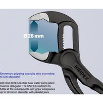 reples - Knipex Pliers Cobra XS 100mm - 13 nuotrauka