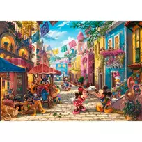 delione 6000 - Schmidt Spiele Mickey & Minnie in Mexico 57397, 136 x 96 cm, 6000 det. - 3 nuotrauka
