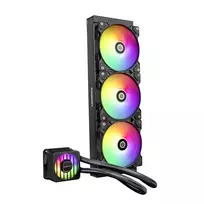 vandes ausintuvai procesoriaus - Enermax LIQMAXFLO 420 ARGB Juodas (Black) - 6 nuotrauka