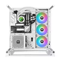 cpu whit cooler - Thermaltake TH420 V2 Ultra ARGB Sync Snow (White) - 3 nuotrauka