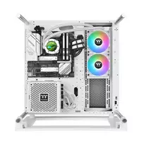 liquid cooler - Thermaltake TH240 V2 Ultra ARGB Sync All-In-One Liquid Cooler Snow Edition White - 4 nuotrauka