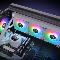 liquid cooler - Thermaltake TH360 V2 Ultra ARGB Sync Snow Edition White - 2 nuotrauka