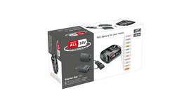 akumuliatoriaus ikroviklis - Bosch StarterSet 18 V, 2,5 Ah, su AL 18V-20 krovikliu - 2 nuotrauka