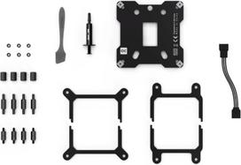 cpu argb cooler - Alphacool Core 1 Aurora CPU Cooler, ARGB Black - 4 nuotrauka