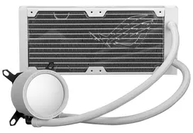 ausintuvai 120 - ASUS ROG Ryuo III 240 ARGB Baltas (White) Procesoriaus Aušintuvas - 4 nuotrauka