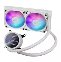 ausintuvai 120 - ASUS ROG Ryuo III 240 ARGB Baltas (White) Procesoriaus Aušintuvas - 5 nuotrauka