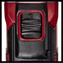 cordless drill - Einhell TE-CD 12/1 Li-i, Raudonas (Red) - 2 nuotrauka