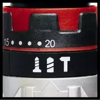 cordless drill - Einhell TE-CD 12/1 Li-i, Raudonas (Red) - 6 nuotrauka