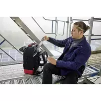 dirzas kuprine - Wiha 45529 Įrankių kuprinė mechanikams - 2 nuotrauka