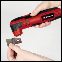 12 mg - Einhell TC-MG 250 CE Juodas (Black) Raudonas (Red) - 4 nuotrauka