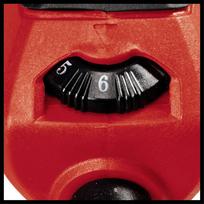 12 mg - Einhell TC-MG 250 CE Juodas (Black) Raudonas (Red) - 5 nuotrauka