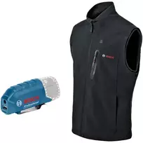liemene vyrams - Liemenė vyrams Bosch GHV 12 18V XA, juoda, M dydis - 4 nuotrauka