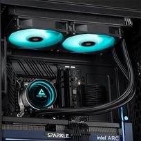 ausintuvas juodas - Chieftec Iceberg 240 RGB Juodas (Black) - 3 nuotrauka